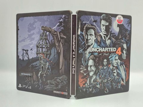 UNCHARTED 4 KRES ZŁODZIEJA STEELBOOK [PS4] PL