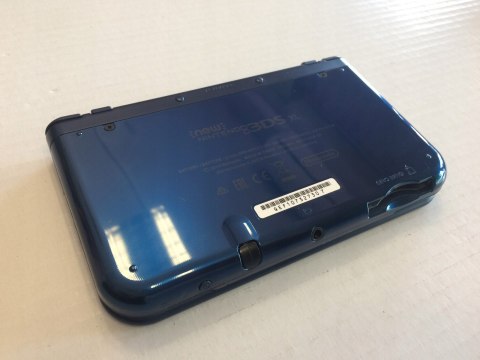 ZADBANA KONSOLA NINTENDO NEW NINTENDO 3DS XL NIEBIESKA IPS + RYSIK +PUDEŁKO