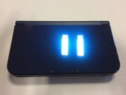 ZADBANA KONSOLA NINTENDO NEW NINTENDO 3DS XL NIEBIESKA + RYSIK + PUDEŁKO