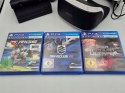 GOGLE SONY PLAYSTATION VR PS4 + KAMERA V2 + 2x MOVE + 3 GRY