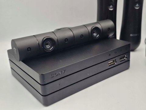 GOGLE SONY PLAYSTATION VR PS4 + KAMERA V2 + 2x MOVE + 3 GRY