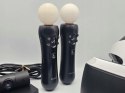 GOGLE SONY PLAYSTATION VR PS4 + KAMERA V2 + 2x MOVE + 3 GRY