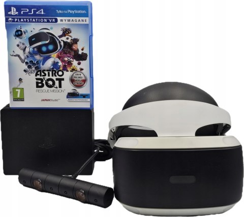GOGLE SONY PLAYSTATION VR PS4 + KAMERA V2 + GRA ASTRO BOT PL
