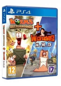 WORMS BATTLEGROUNDS + WORMS WMD [PS4]
