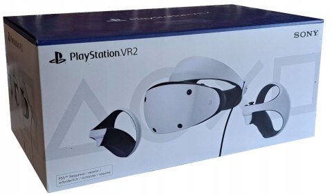 ZADBANE GOGLE SONY PLAYSTATION VR2 PS5 + KONTROLERY + SŁUCHAWKI