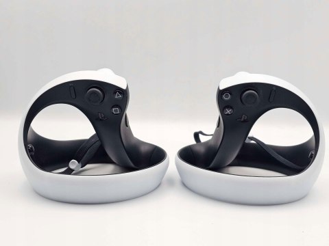 ZADBANE GOGLE SONY PLAYSTATION VR2 PS5 + KONTROLERY + SŁUCHAWKI