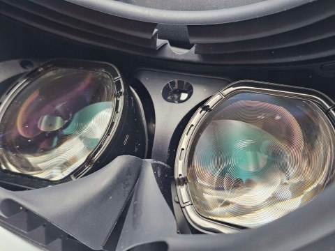 ZADBANE GOGLE SONY PLAYSTATION VR2 PS5 + KONTROLERY + SŁUCHAWKI