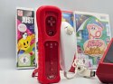 KONSOLA NINTENDO WII MINI + KONTROELRY + KIRBY'S, MARIO, BLOB, JUST DANCE