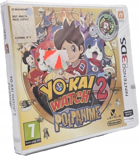 YO-KAI WATCH 2 FLESHY SOULS [NINTENDO 3DS] NOWA W FOLII