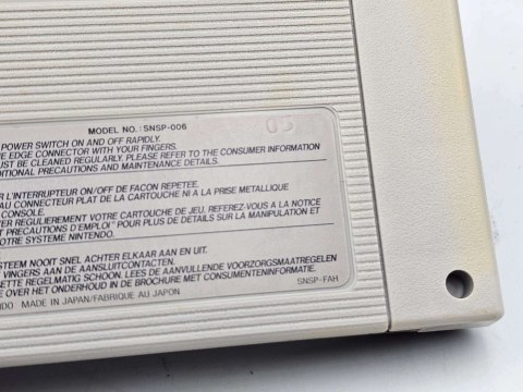 ANOTHER WORLD [NINTENDO SNES]