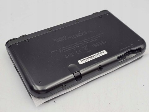 BARDZO ŁADNA KONSOLA NEW NINTENDO 3DS XL CZARNA IPS + RYSIK + PUDEŁKO