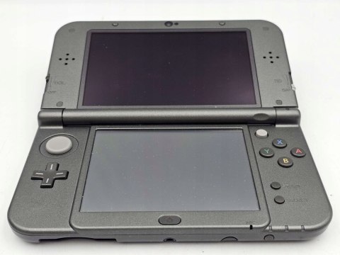 BARDZO ŁADNA KONSOLA NEW NINTENDO 3DS XL CZARNA IPS + RYSIK + PUDEŁKO