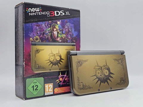 JAK NOWA NEW NINTENDO 3DS XL ZELDA MAJORA'S MASK ED +GRA ZELDA MAJORA'S