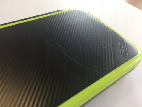 KONSOLA NEW NINTENDO 2DS XL CZARNO-ZIELONA + MARIO KART 7 + ETUI