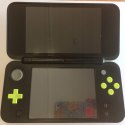 KONSOLA NEW NINTENDO 2DS XL CZARNO-ZIELONA + MK 7 + MARIO 3D + MINE +ANIMAL