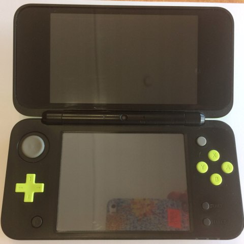 KONSOLA NEW NINTENDO 2DS XL CZARNO-ZIELONA + MK 7 + MARIO 3D + MINE +ANIMAL