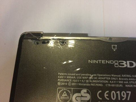 KONSOLA NINTENDO 3DS CZARNA + RYSIK + DOCK + ŁADOWARKA