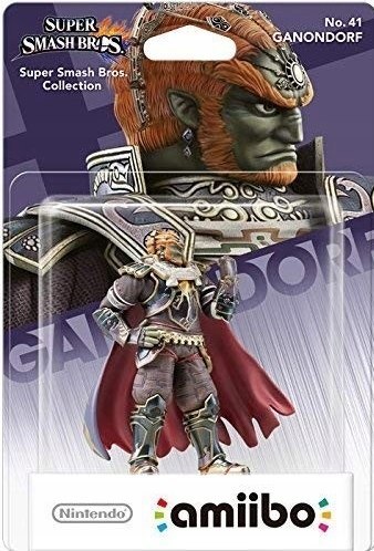 AMIIBO SUPER SMASH BORS - GANONDORF No 41 AMIIBO SUPER SMASH BORS - GANONDORF No 41