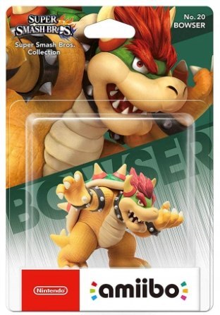 AMIIBO SUPER SMASH BROS - BOWSER No.20 AMIIBO SUPER SMASH BROS - BOWSER No.20