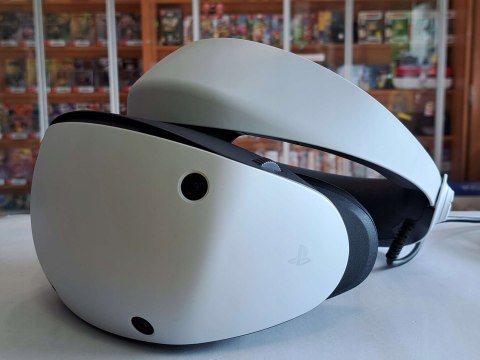 ZADBANE GOGLE SONY PLAYSTATION VR2 PS5 + KONTROLERY + SŁUCHAWKI ZADBANE GOGLE SONY PLAYSTATION VR2 PS5 + KONTROLERY + SŁUCHAWKI