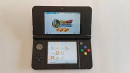 KONSOLA NEW NINTENDO 3DS CZARNA + GRA DRAGON BALL + ETUI