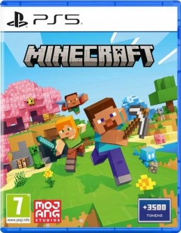 MINECRAFT PL + 3500 TOKENÓW [PS5] GRA NA PŁYCIE