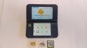 NEW NINTENDO 3DS XL NIEBIESKA IPS + ETUI NES + 3 GRY MARIO + ŁADOWARKA