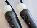 2x JAK NOWY KONTROLER RUCHU PLAYSTATION MOVE PS4 VR TWIN PACK