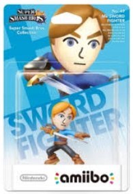 FIGURKA AMIIBO MII SWORD FIGHTER SWORDMAN No.49 [NINTENDO]