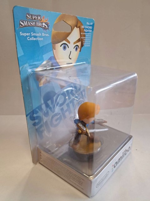 FIGURKA AMIIBO MII SWORD FIGHTER SWORDMAN No.49 [NINTENDO]