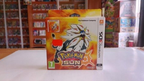 POKEMON SUN + STEELBOOK [NINTENDO 3DS] FAN EDITION