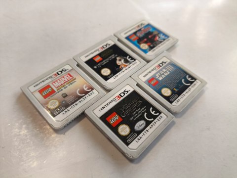 5X LEGO ( STAR WARS, PIRACI, MARVEL ) [NINTENDO 3DS]