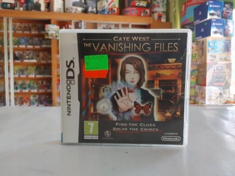 CATE WEST THE VANISHING FILES [DS/3DS]