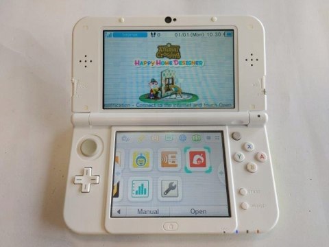 KONSOLA NEW NINTENDO 3DS XL ANIMAL CROSSING IPS + GRA + ETUI