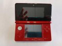 KONSOLA NINTENDO 3DS CZERWONA + RYSIK +KARTA PAMIĘCI + ŁAD + DOCK