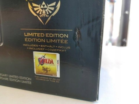 KONSOLA NINTENDO 3DS ZELDA LIMITED EDITION + GRA KONSOLA NINTENDO 3DS ZELDA LIMITED EDITION + GRA