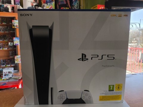 KONSOLA SONY PLAYSTATION 5 825GB 1216A SSD Z NAPĘDEM BLU-RAY + PAD KONSOLA SONY PLAYSTATION 5 825GB 1216A SSD Z NAPĘDEM BLU-RAY + PAD