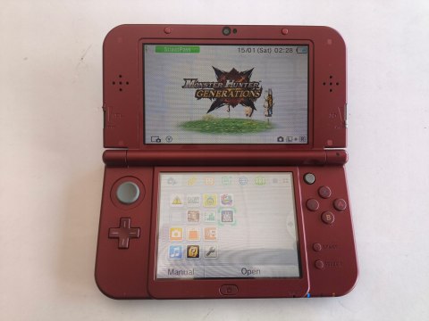 NEW NINTENDO 3DS XL MONSTER HUNTER LIMITED + GRA + PUDEŁKO NEW NINTENDO 3DS XL MONSTER HUNTER LIMITED + GRA + PUDEŁKO