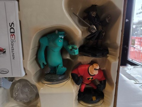 DISNEY INFINITY STARTER PACK [3DS] GRA + FIGURKI + PORTAL