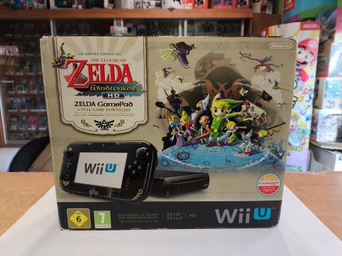 KONSOLA NINTENDO WII U 32GB THE LEGEND OF ZELDA LIMITED EDITION KONSOLA NINTENDO WII U 32GB THE LEGEND OF ZELDA LIMITED EDITION