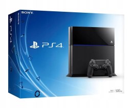KONSOLA PLAYSTATION 4 500GB 1116A + PAD + OKABLOWANIE + PUDEŁKO