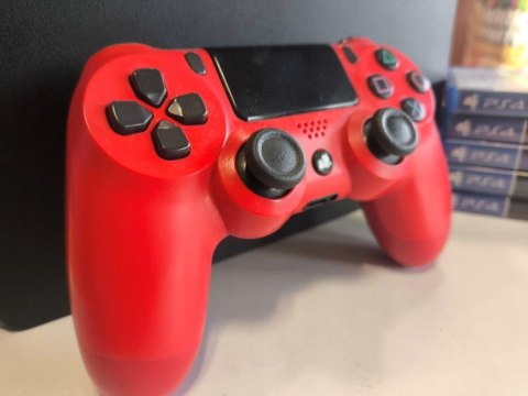 KONSOLA PLAYSTATION 4 SLIM 500GB 2116A + PAD + 5 GIER ! KONSOLA PLAYSTATION 4 SLIM 500GB 2116A + PAD + 5 GIER !