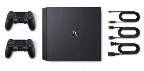 KONSOLA PS4 PLAYSTATION 4 PRO 1TB + 2 PADY + 3 GRY