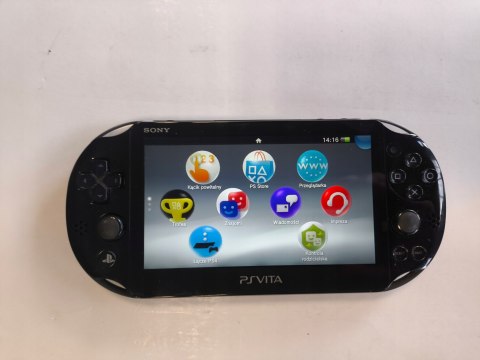 KONSOLA SONY PS VITA SLIM MODEL 2004 + ŁADOWARKA + PUDEŁKO + ETUI KONSOLA SONY PS VITA SLIM MODEL 2004 + ŁADOWARKA + PUDEŁKO + ETUI