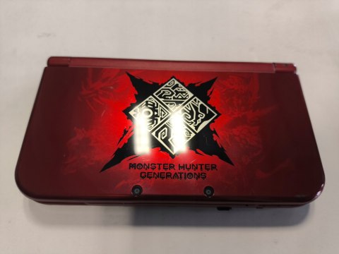 NEW NINTENDO 3DS XL MONSTER HUNTER LIMITED + GRA + PUDEŁKO NEW NINTENDO 3DS XL MONSTER HUNTER LIMITED + GRA + PUDEŁKO