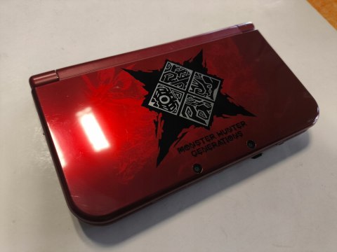 NEW NINTENDO 3DS XL MONSTER HUNTER LIMITED + GRA + PUDEŁKO NEW NINTENDO 3DS XL MONSTER HUNTER LIMITED + GRA + PUDEŁKO