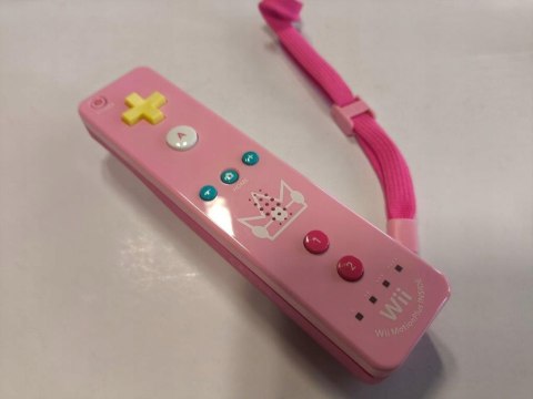 ORYGINALNY KONTROLER NINTENDO WII REMOTE PLUS - EDYCJA PEACH ORYGINALNY KONTROLER NINTENDO WII REMOTE PLUS - EDYCJA PEACH