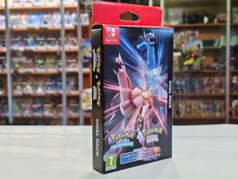 POKEMON BRILLIANT DIAMOND & SHINING PEARL DUAL PACK + STEELBOOK [SWITCH]