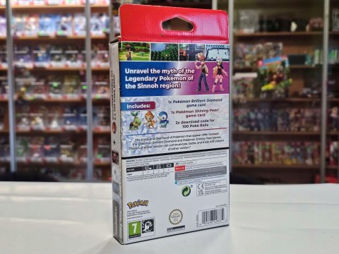 POKEMON BRILLIANT DIAMOND & SHINING PEARL DUAL PACK + STEELBOOK [SWITCH]