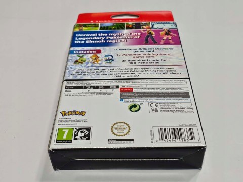 POKEMON BRILLIANT DIAMOND & SHINING PEARL DUAL PACK + STEELBOOK [SWITCH]